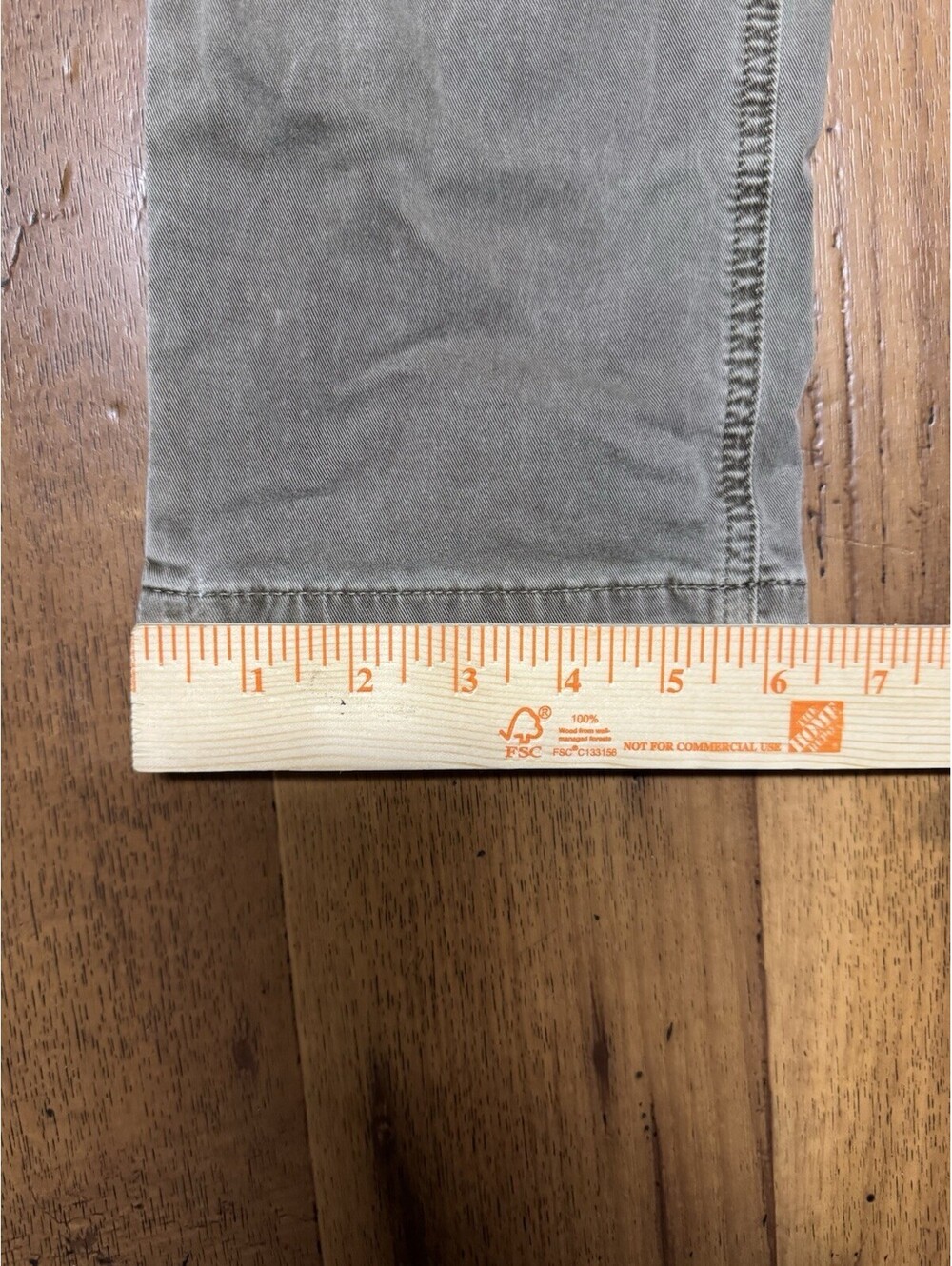 Paige Men's Slim Straight Gray Cotton Denim Jeans Button Zip 5-Pocket 31 W 31 L - Picture 4 of 5